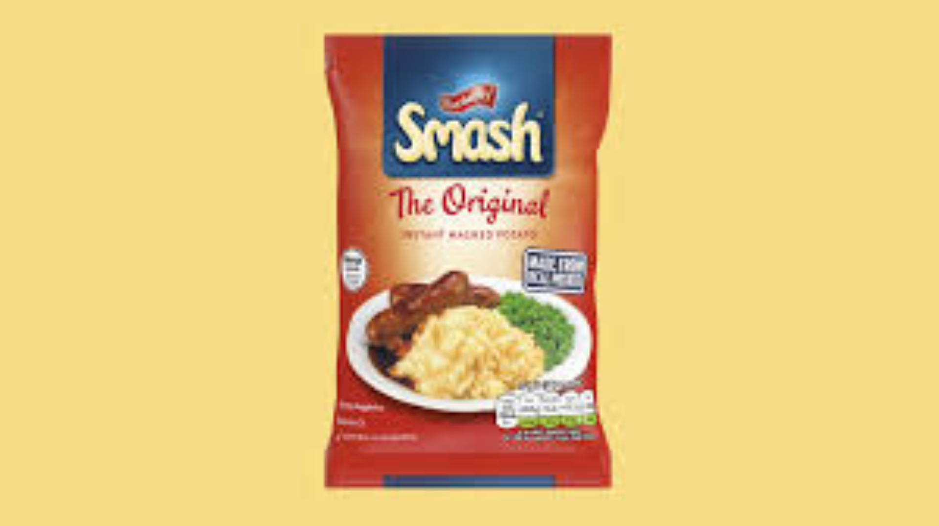 SMASH THE ORIGINAL INSTANT MASHED POTATO 88G